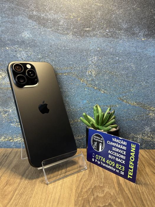 Iphone 16 pro max/256gb/2 ani Garantie Centrul de Telefoane/rate