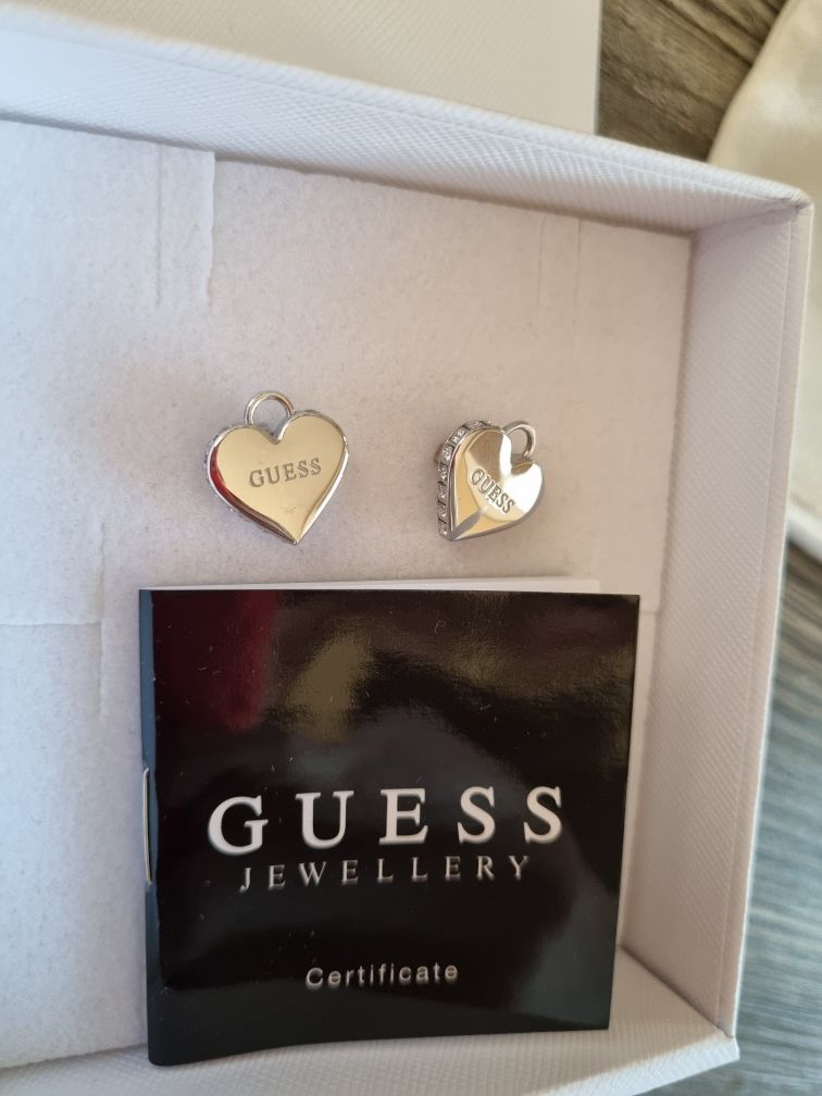 Обеци Guess сърца