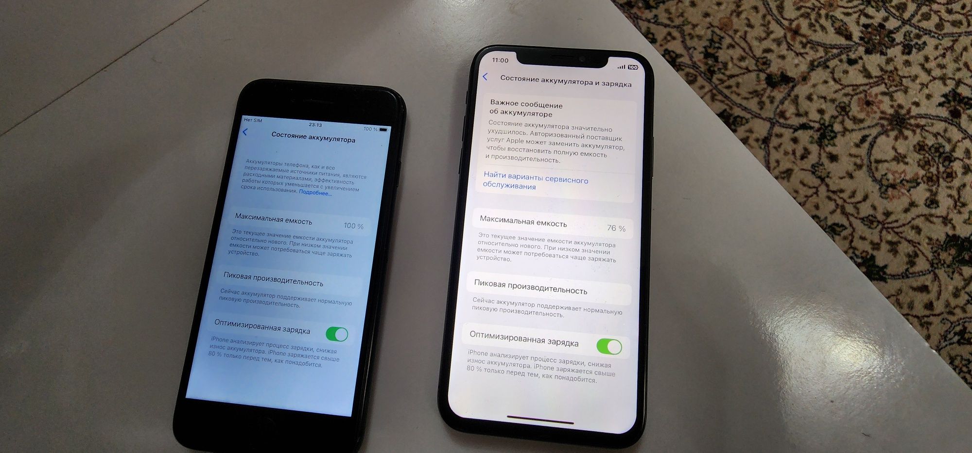Iphone X Black TU/A Batareka 76% Face yoq True ton bor