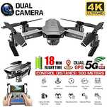 Drona cu 2 camere 4K Wide electrica 120* GPS, Wi-Fi, Control 500 Metri