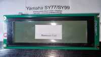 Yamaha sy 77-sy 99- Lcd display