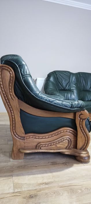 Fotolii 3 2 1 din piele naturala