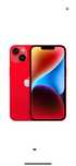 iPhone 14 rosu, 128 Gb, perfect, baterie 90%