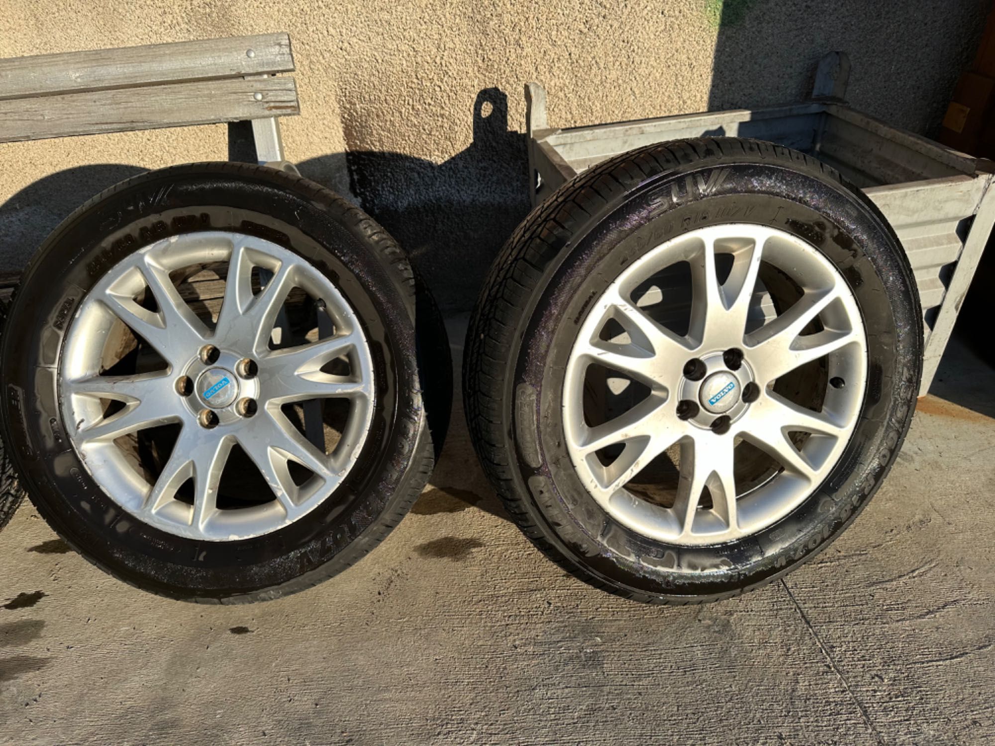 Оригинални джанти 18” с нови летни гуми за Volvo XC90