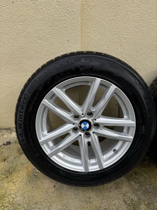 Set complet roti de iarna BMW X3,  X5, X6, Continental 255/55/R18 RFT