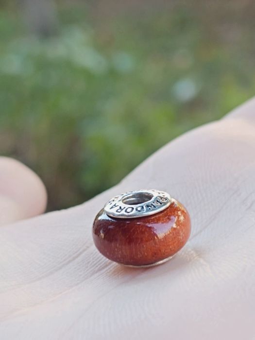 Charm Pandora 925, Muirapiranga Wood
