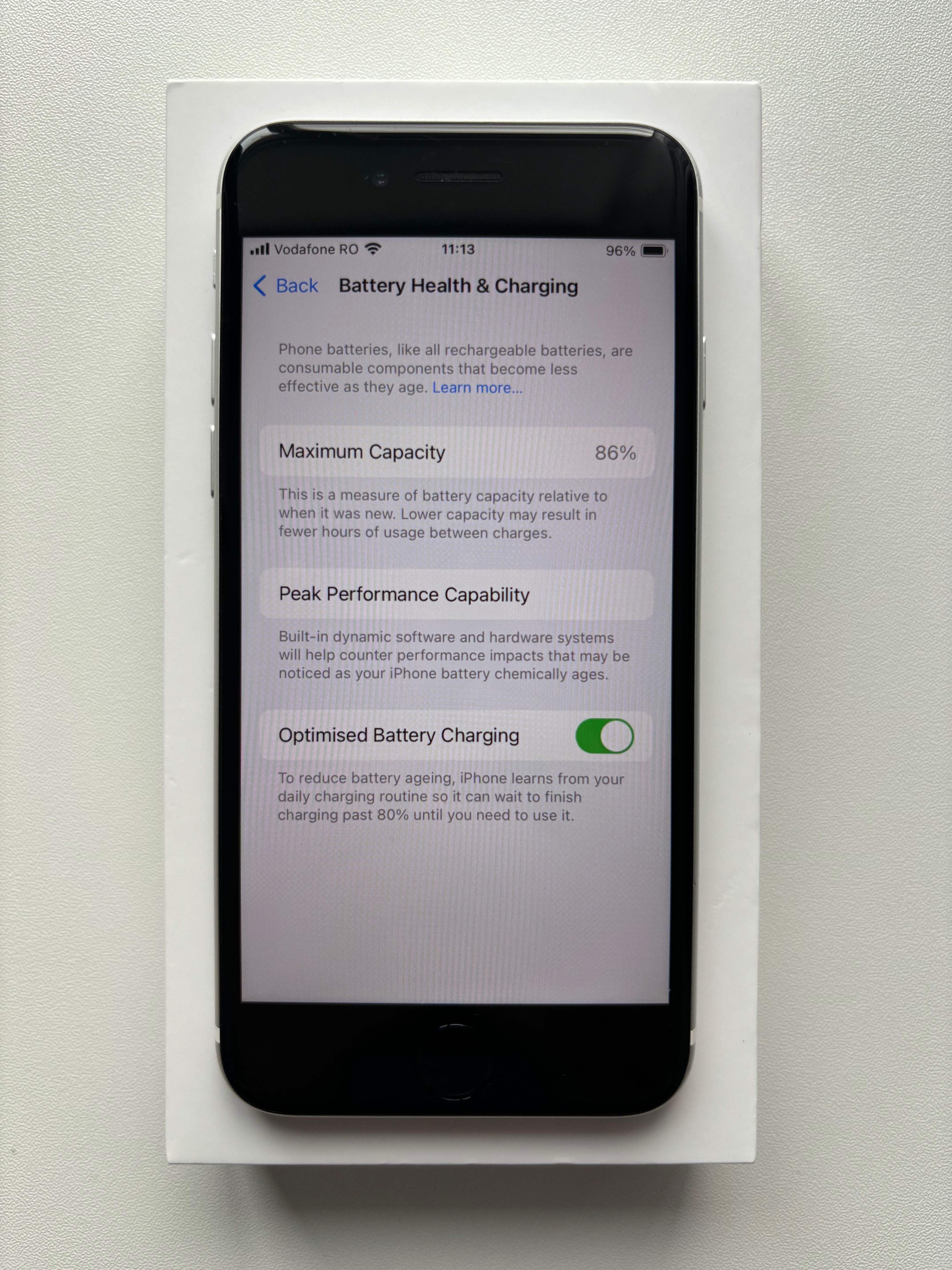 Telefon Apple iPhone SE White Gen 2 2020 64gb + Full Accesorii
