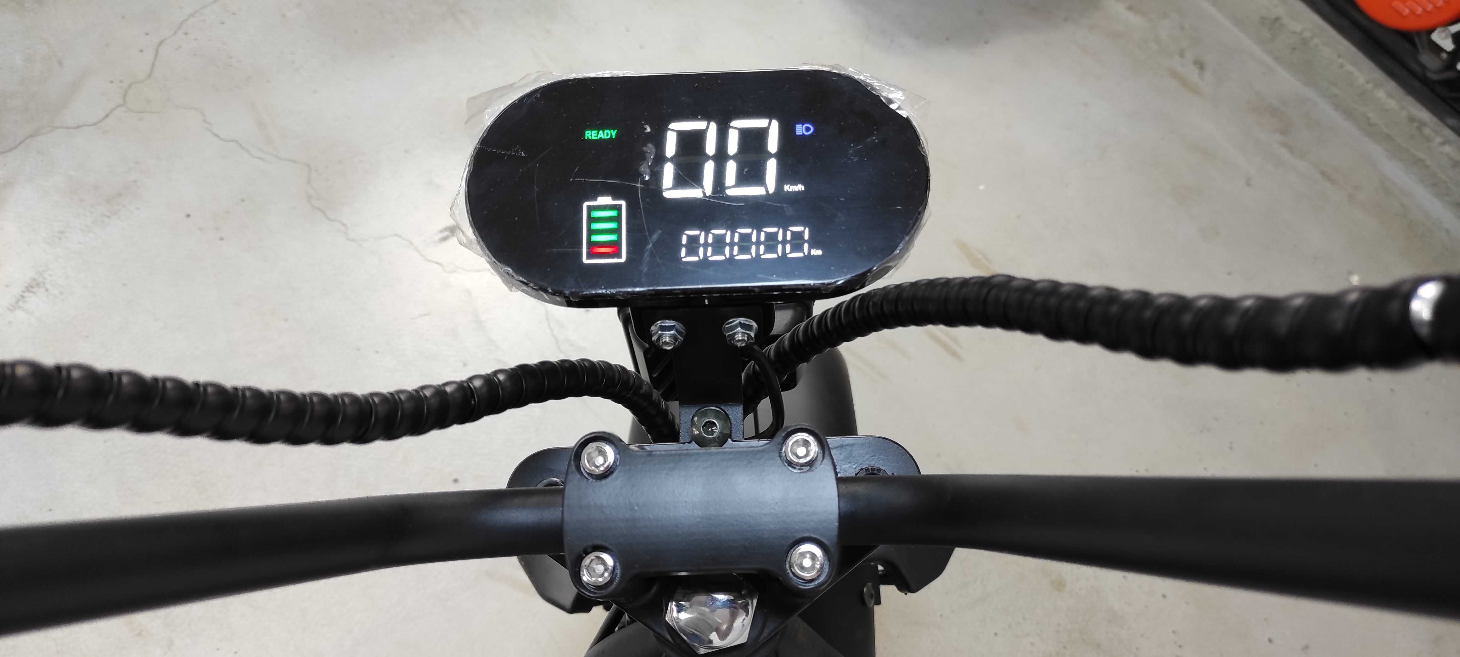 Електрически скутер ситикоко EcoWay Middle 701 500W бордо цвят