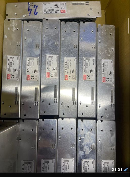 Surse 24v 2modele 50bucati