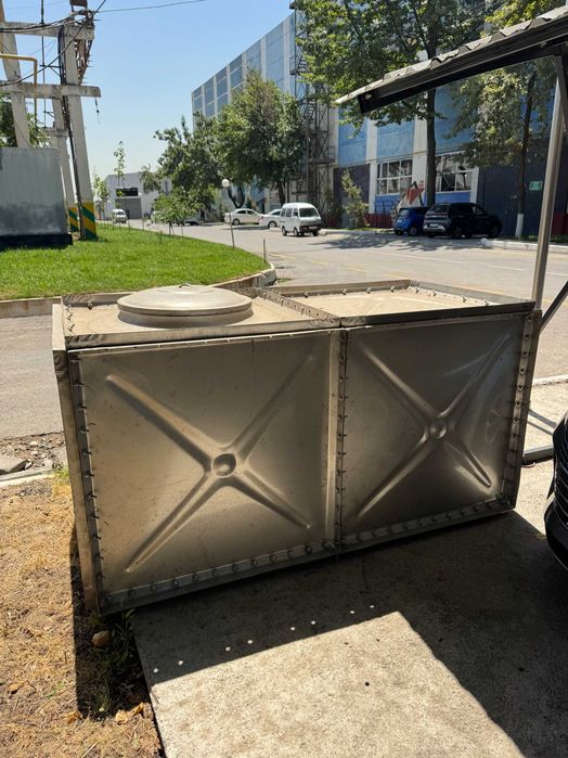 Модульная ёмкость из нержавеющей стали V = 2m³