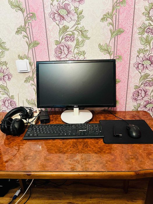 ЛОС Monitor
Klaviatura
Mishka
Wi-router.