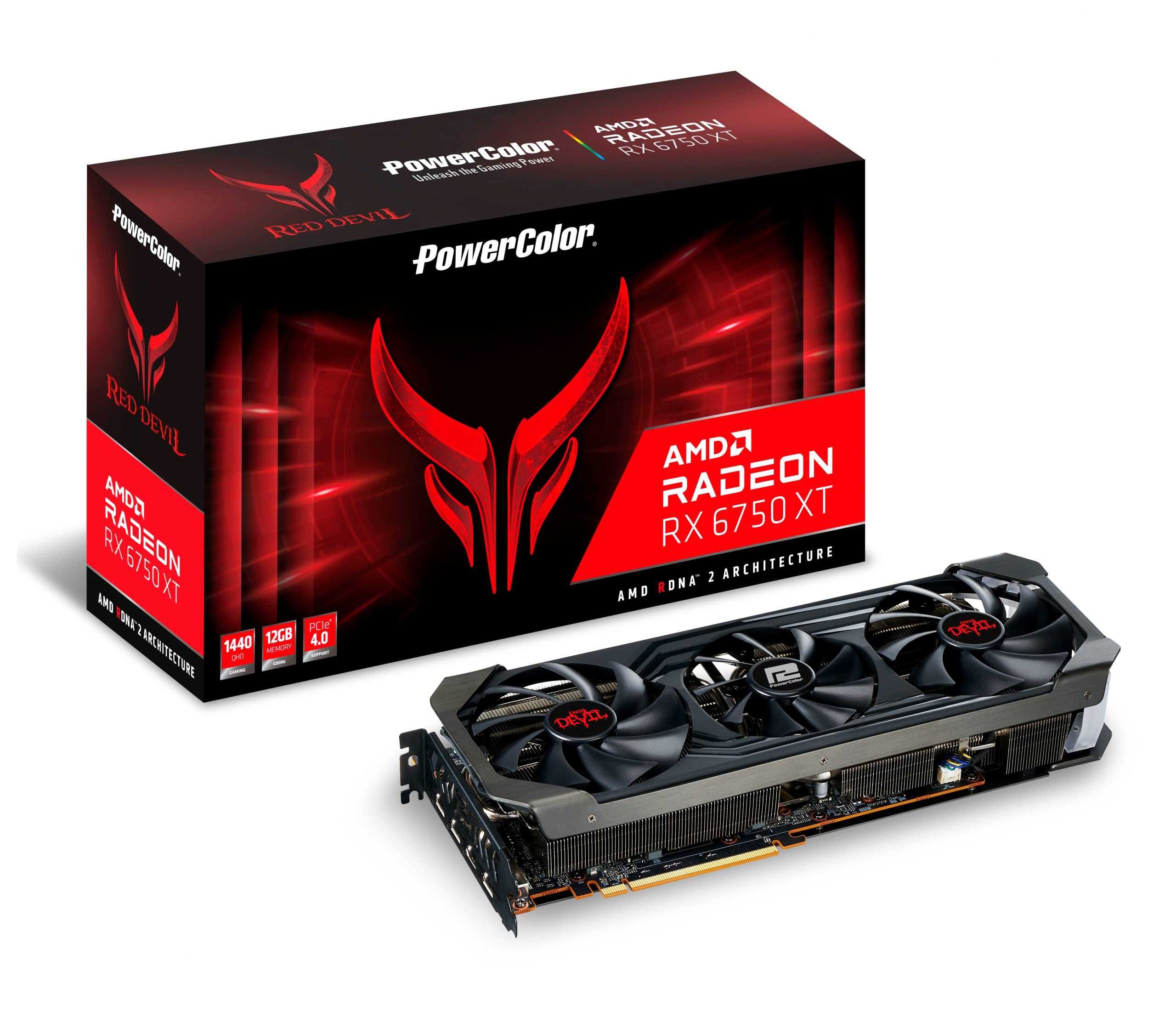AMD Radeon RX 6750 XT Red Devil 12Gb