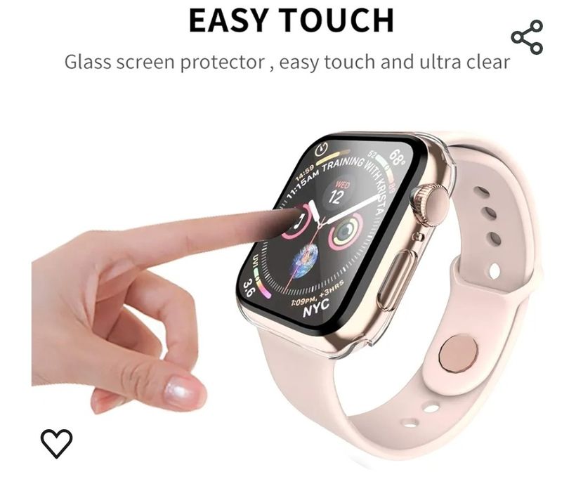 Carcasă protecție Apple Watch 40mm (set 2buc)