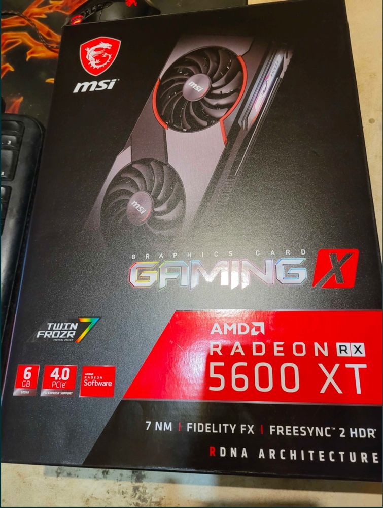 Видеокарта MSI AMD Radeon RX 5600 XT GAMING X 6GB