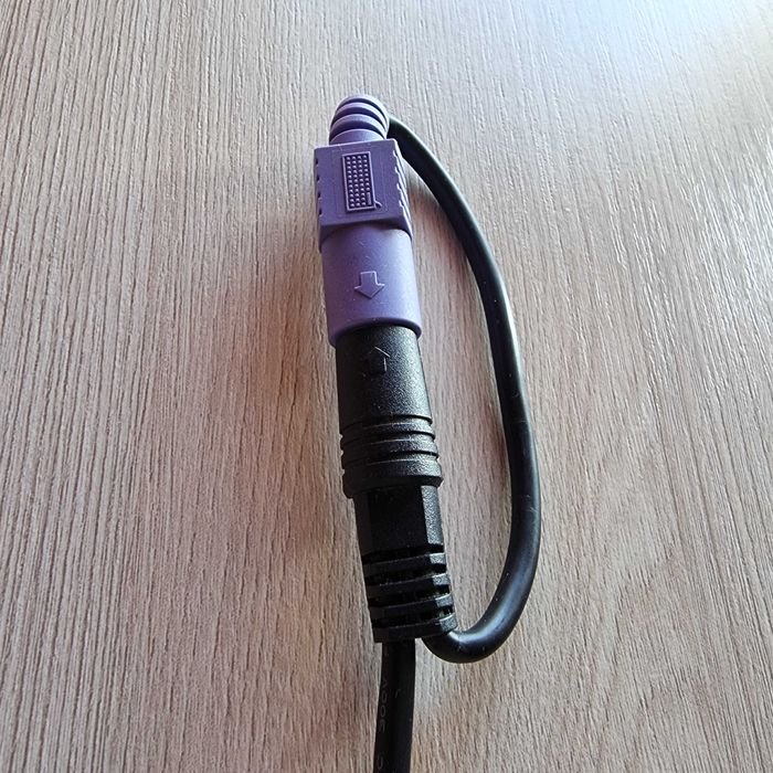 Conector 2x PS2 tastatura si mouse la 1x PS/2 cablu adaptor bifurcat Y