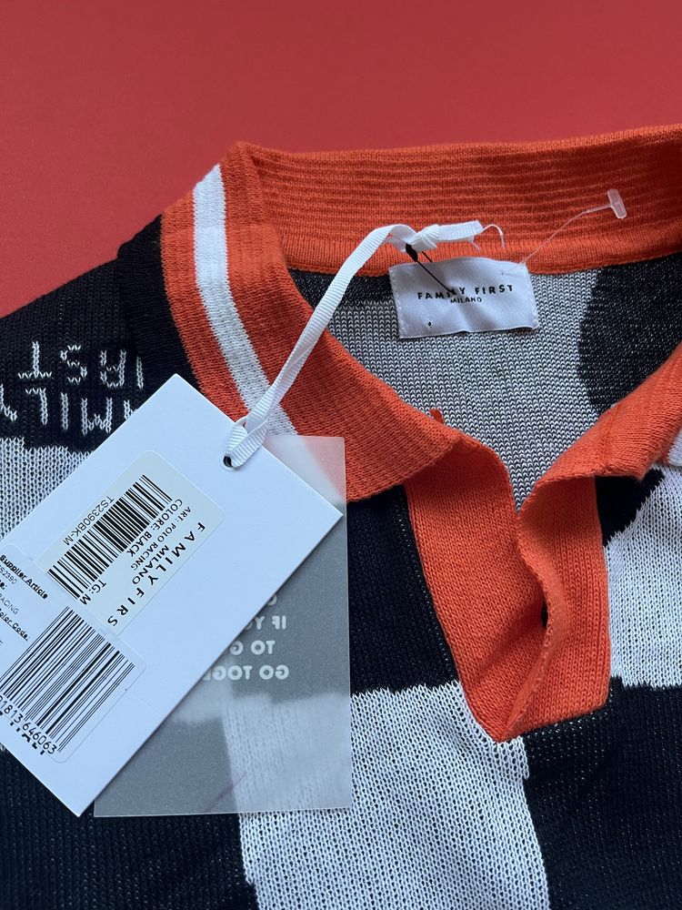 Family First MILANO : Made in ITALY - Нова плетена блуза Л/ХЛ Оригинал