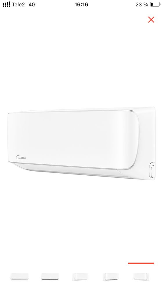 Кондиционер новый midea