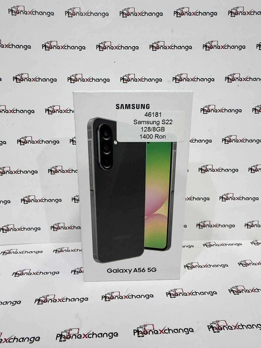 Samsung A56 5G Graphite 128/8GB Sigilat