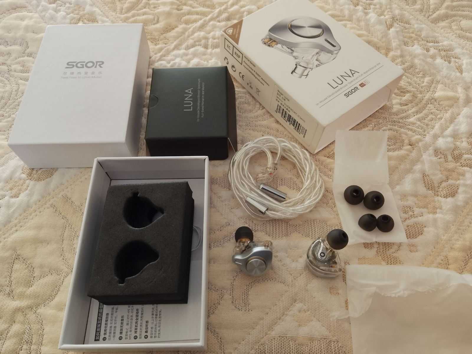 Слушалки Sgor Luna (IEM / Chi-Fi)