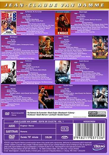 Jean-Claude Van Damme Colectie Volumul 1 - subtitrat romana