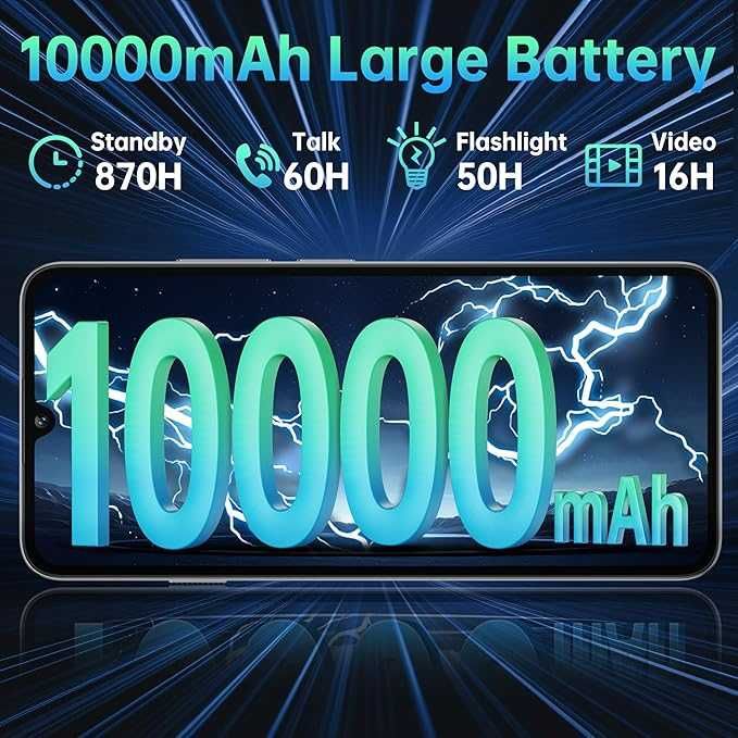 Telefon mobil OUKITEL C59 Pro 10000 mAh 24GB +256GB 6.88”