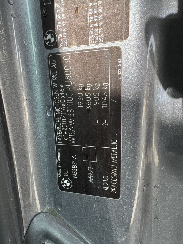 BMW e92 325i нов внос