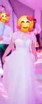Rochie de mireasă tip prințesă, dantelă cu cristale – S-M, 2000 lei