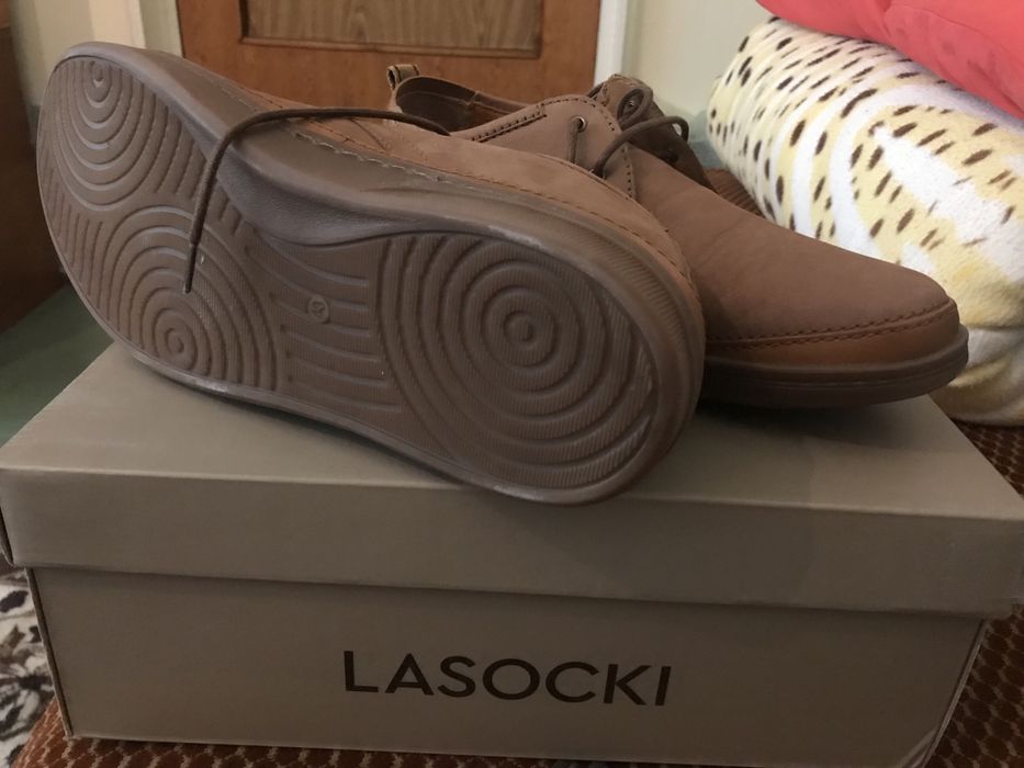 Pantofi Lasocki maro PIELE NOI marime 43