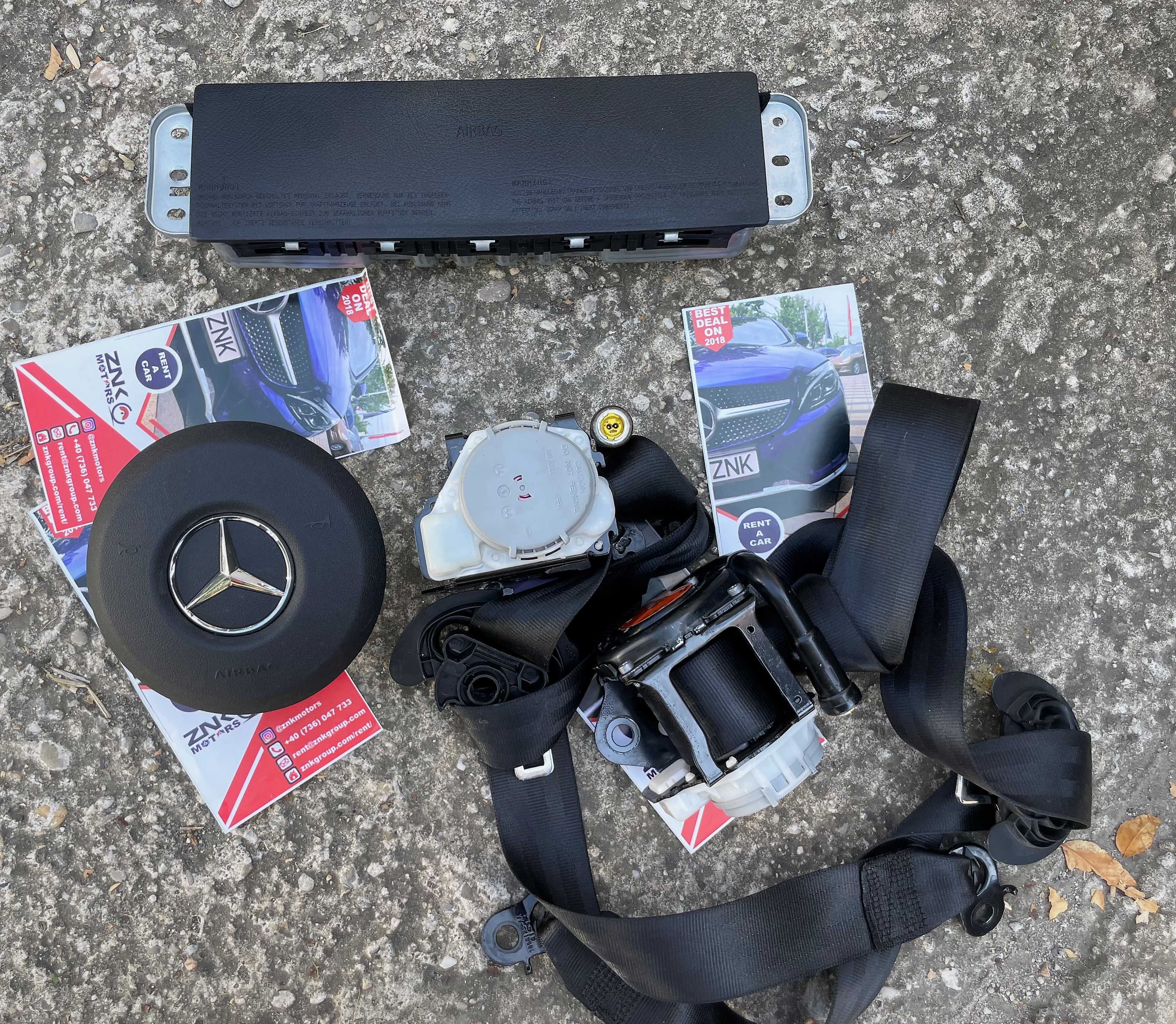 Mercedes Benz cla a b c e s cls kit airbag amg centuri plansa bord