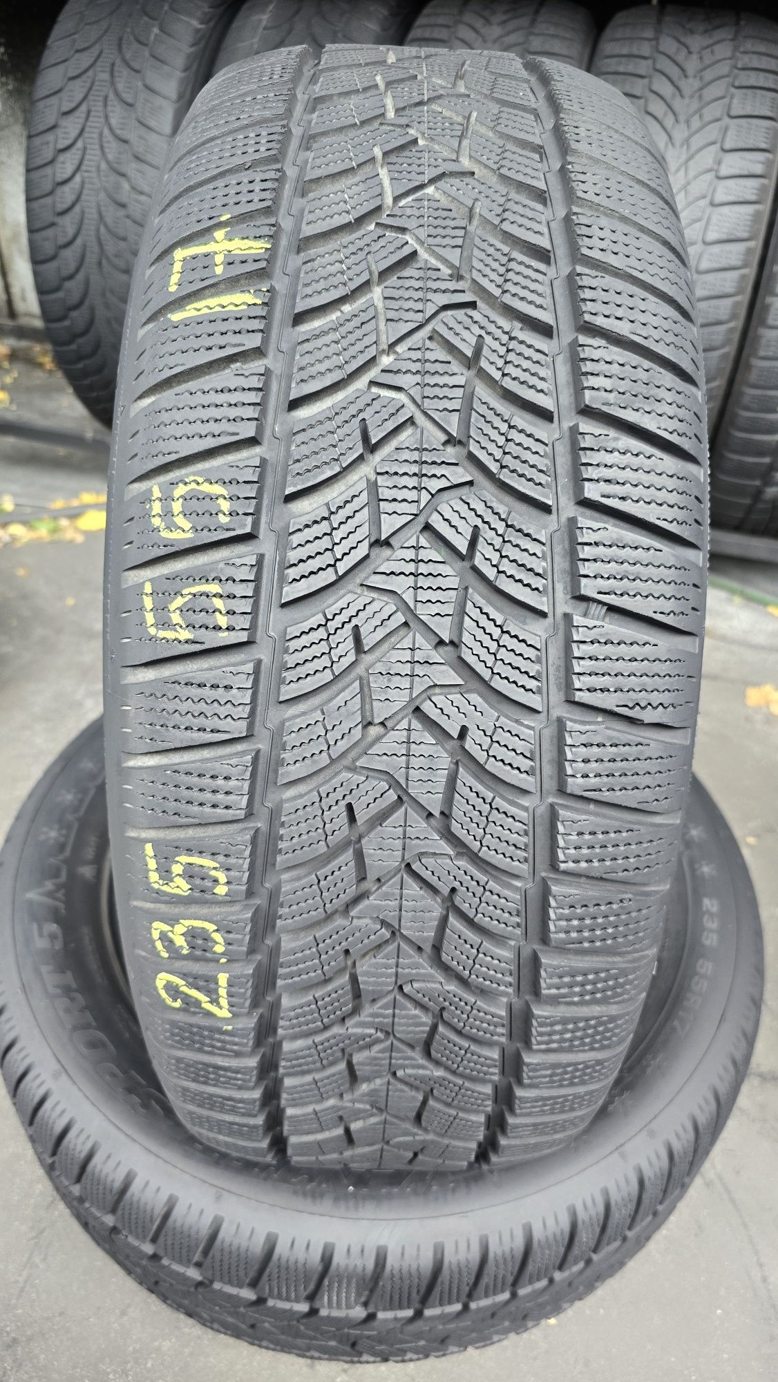 2 anvelope iarnă Dunlop 235/55/17 - transport gratuit