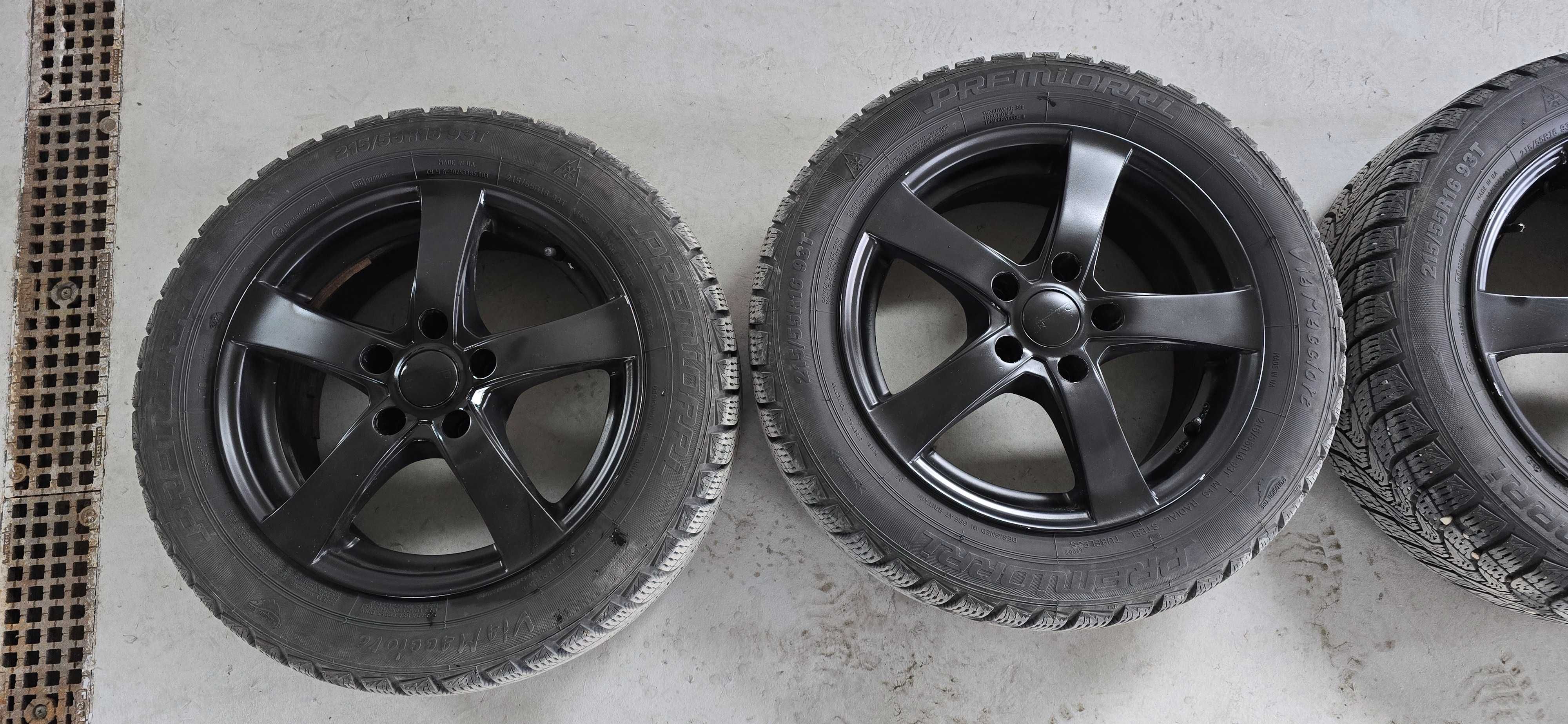 Set roți de iarnă 215/55R16
