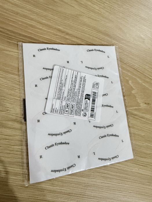 Set stickere/șabloane Eyeliner & Eyeshadow – multe modele, nou