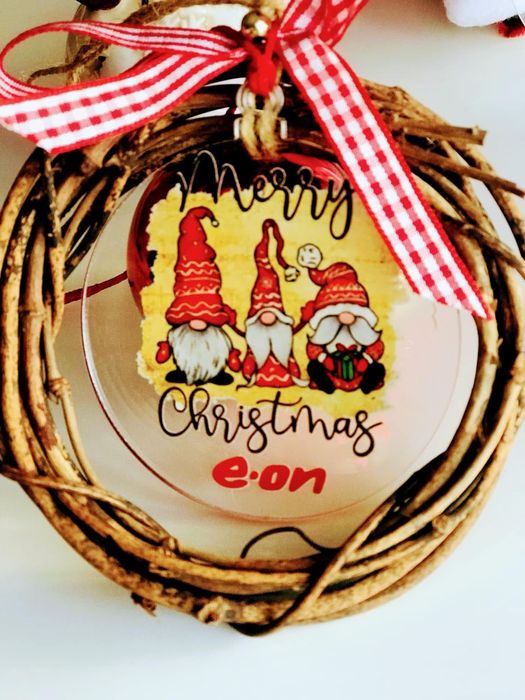 Персонализирани бюджетни коледни играчки от акрилно стъкло