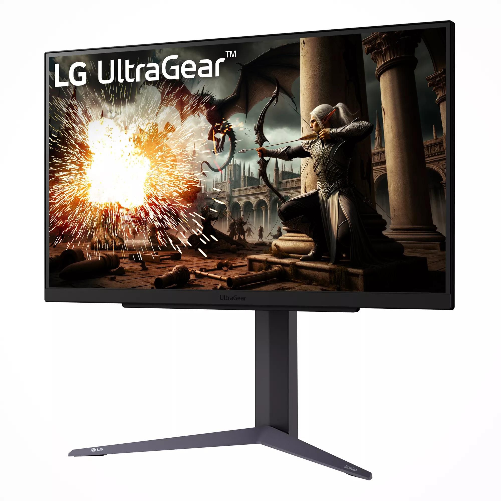 2K Игровой монитор QHD LG UltraGear 27GS75Q-B 27” IPS 180Hz 1ms