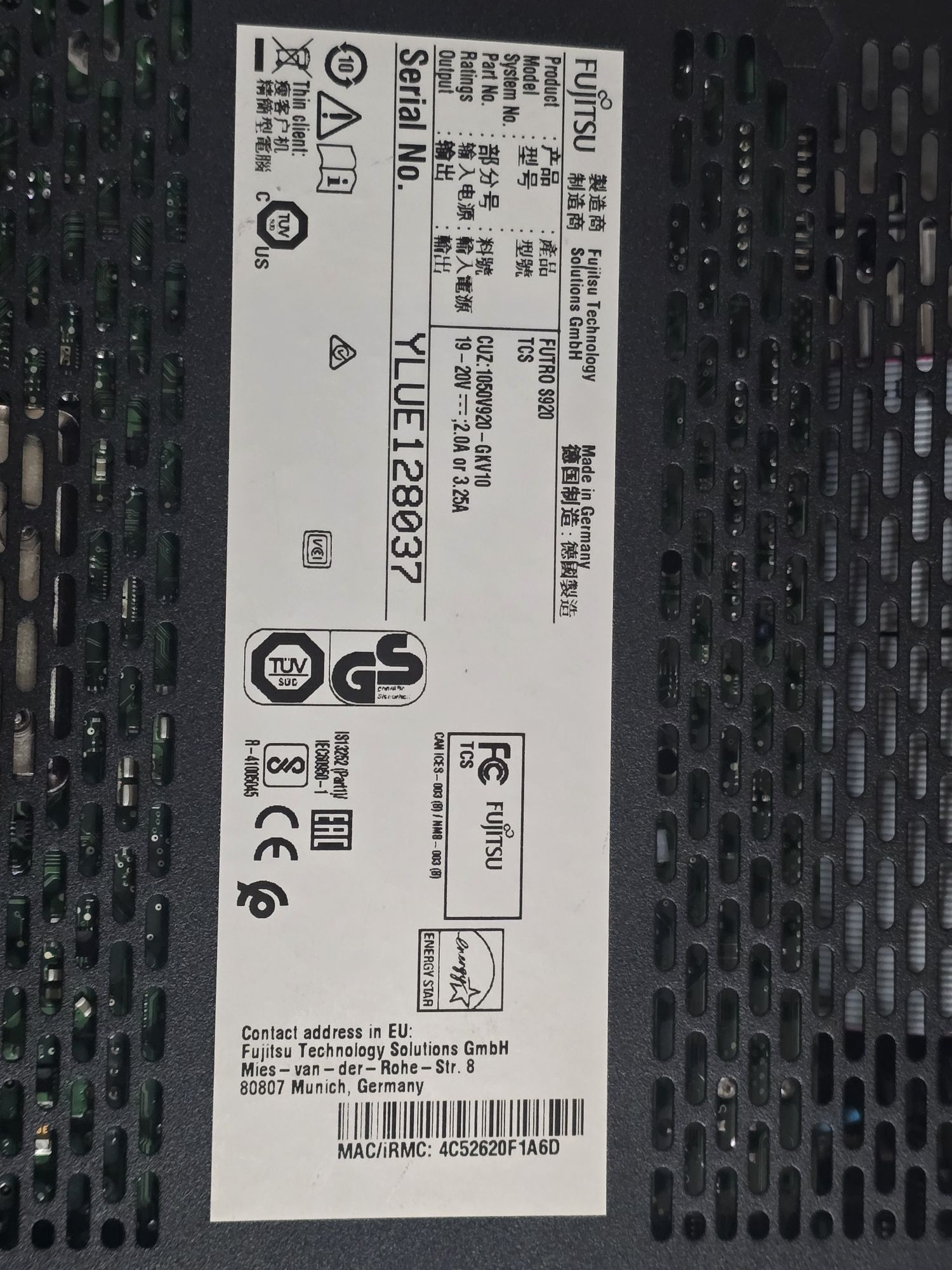 Router 10GBs Openwrt pfsense ddwrt wifirj45 Fujitsu S920