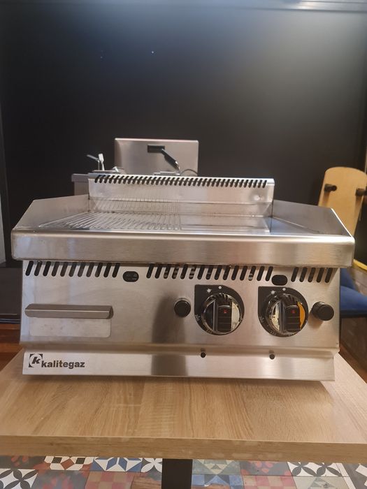 Plita gaz neteda-striata cromata Kalitegaz GS6060GC