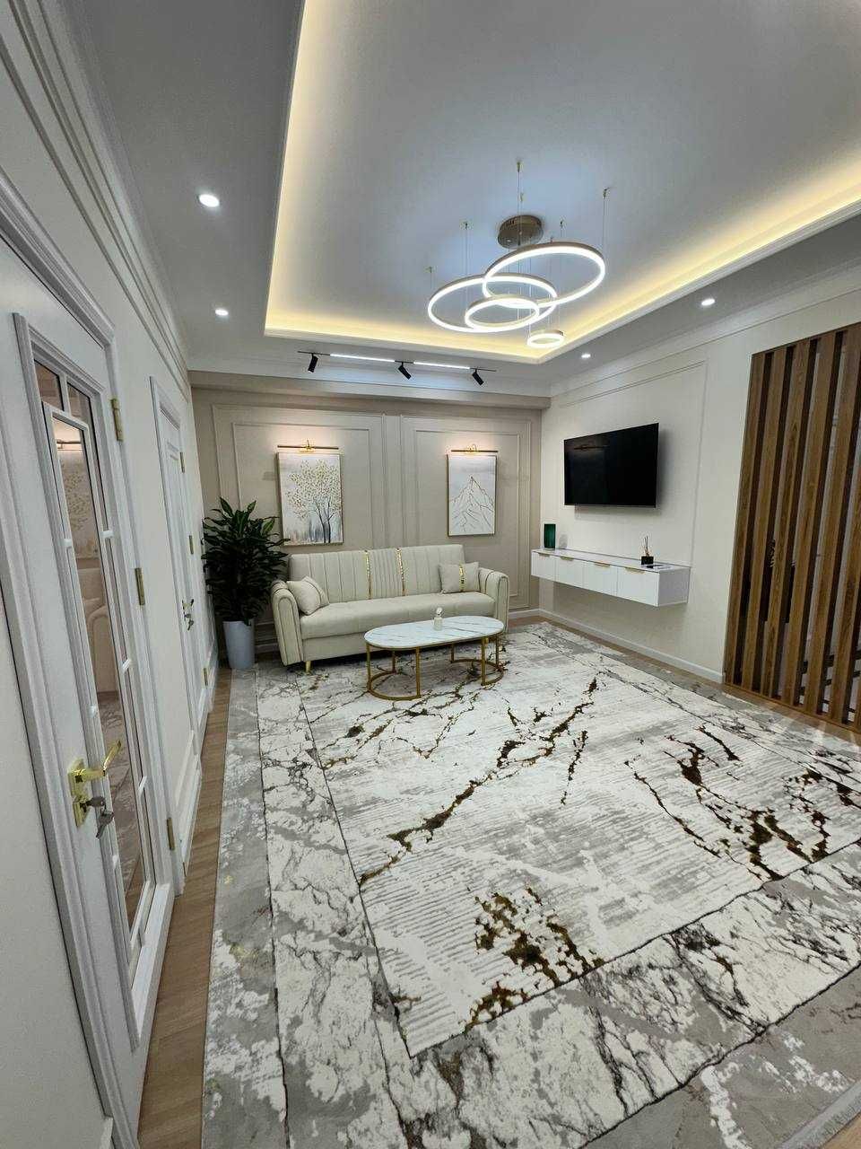 Новостройка ул.Нурафшон Ривера 3-комн 9/11 80 м² евроремонт меб/тех