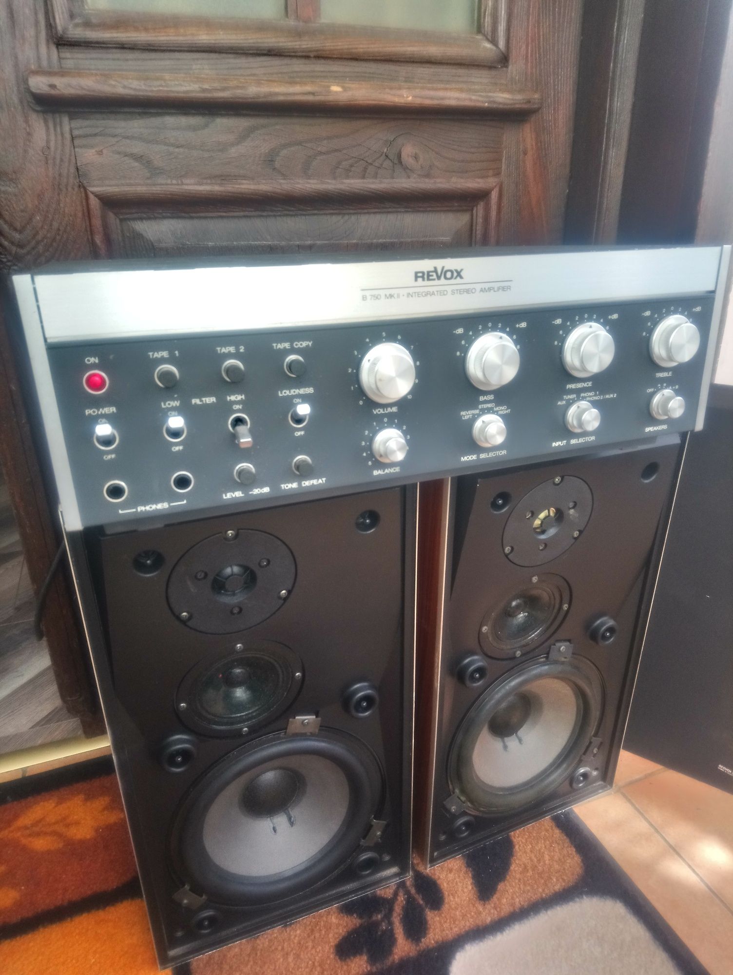 Усилвател Revox BM750 MK2 Тонколони Beovox