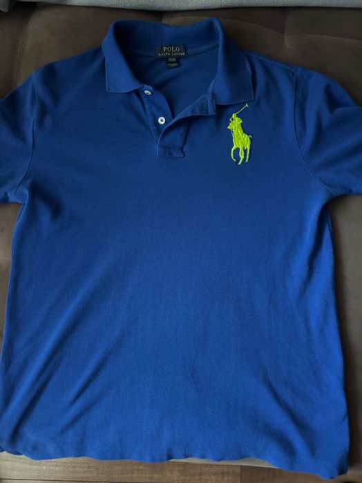 Мъжка Синя Оригинална Блуза Ralph Lauren