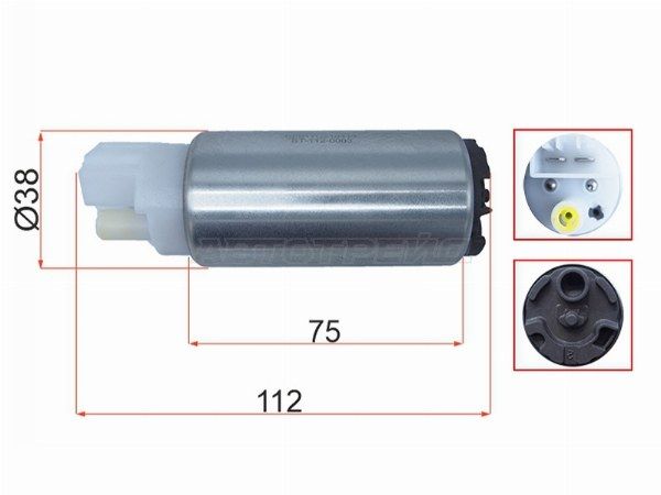 Подкрылок Mazda 121