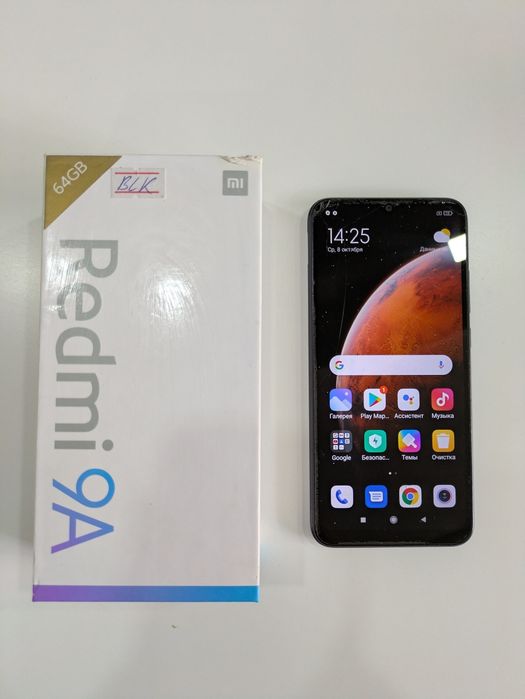 redmi 9A telephone 4/64 GB черный