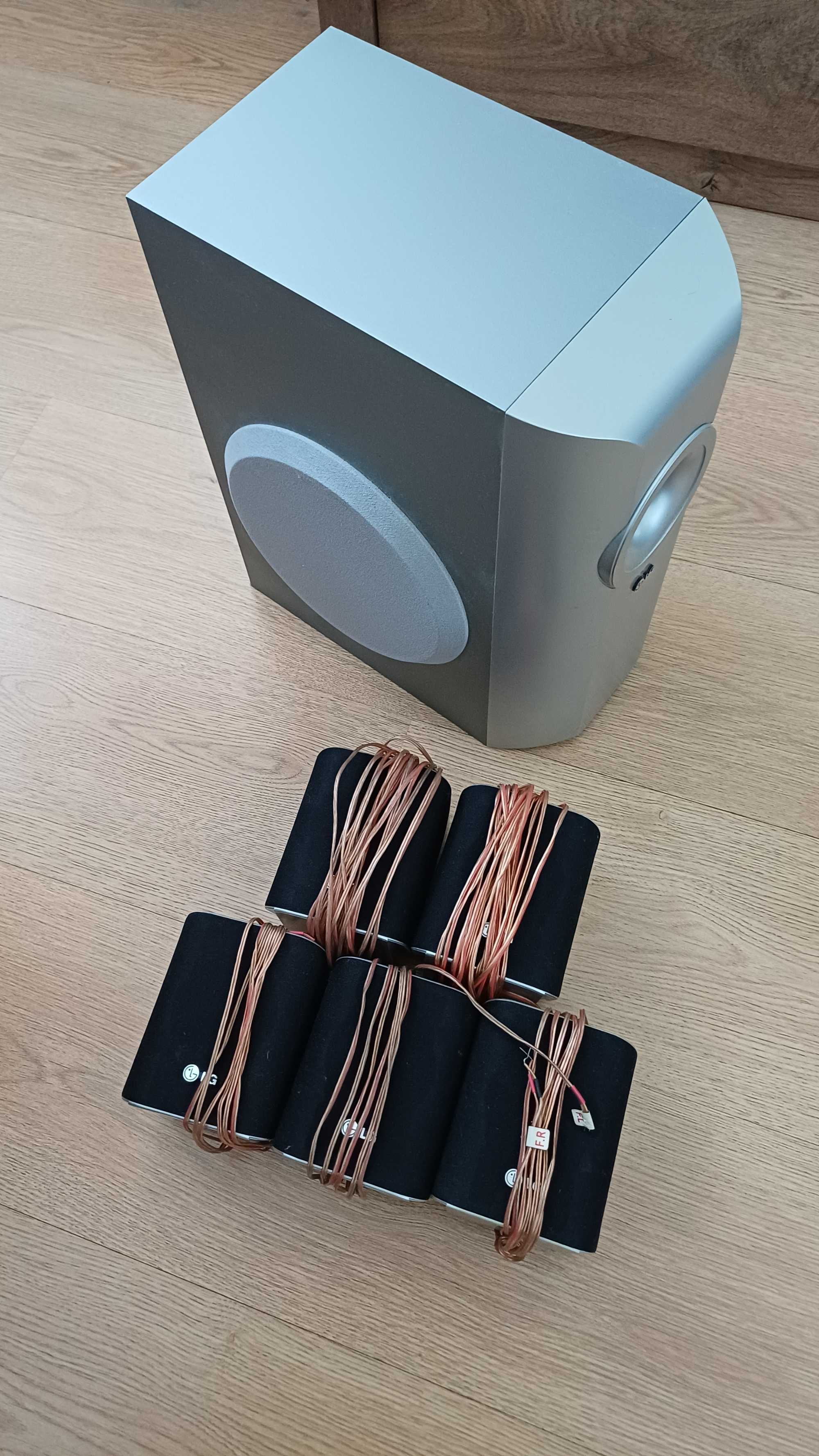 LG говорители + бас каса
