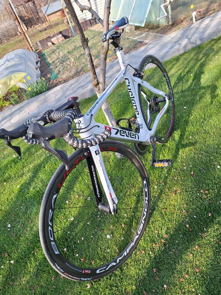 Bicicleta Ciclon N°7 Race Full Carbon