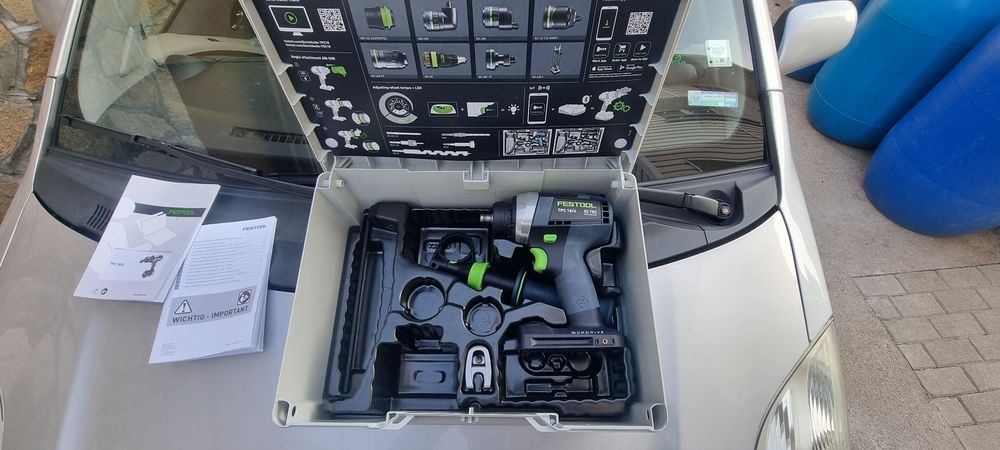 Ударен винтовърт Festool TPC 18/4 QUADRIVE