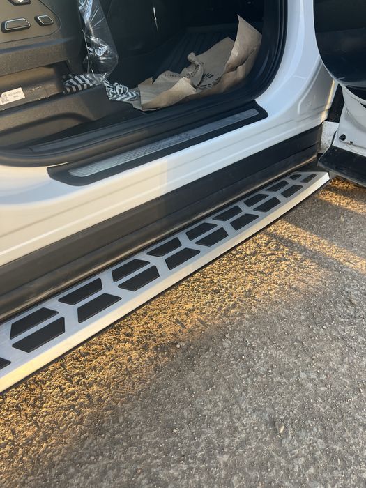 Пороги для Hunday Palisade 2019-25 накладные ступеньки  и защитные