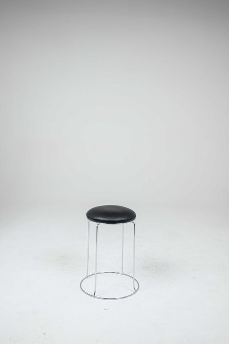 Табурет Neos Shelf складной стул, мягкое сидение, металлический каркас