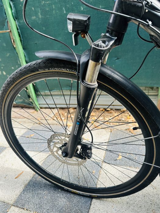 Bicicleta electrica Fischer Bafang 500wh curierat