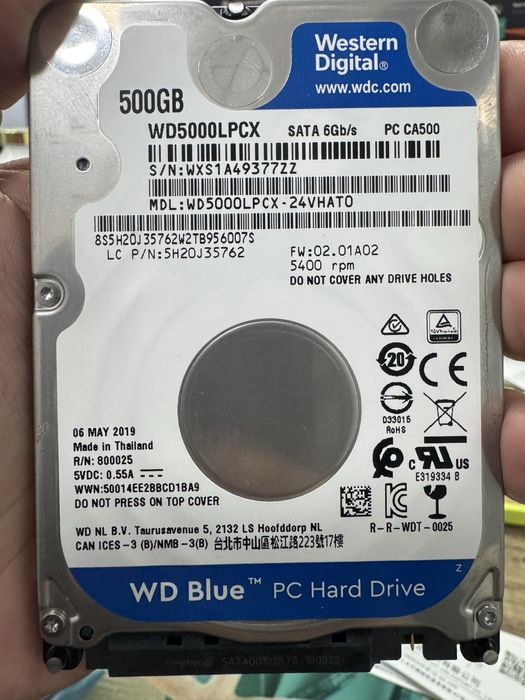 Hard drive WD BLUE