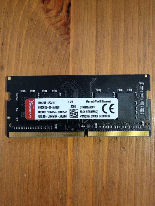 Kingston Hyperx Impact DDR4 RAM 16GB + подарък 4GB DDR4 RAM