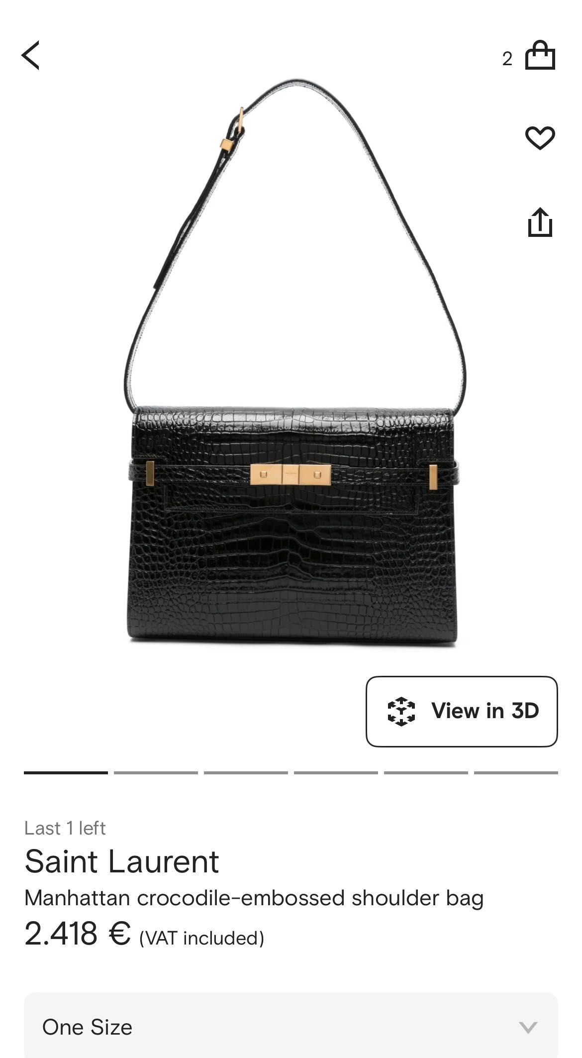 Дамска чанта Saint Laurent